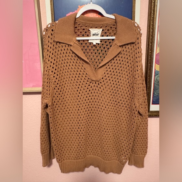 aerie Sweaters - Aerie Women's Brown V-Neck Sweater